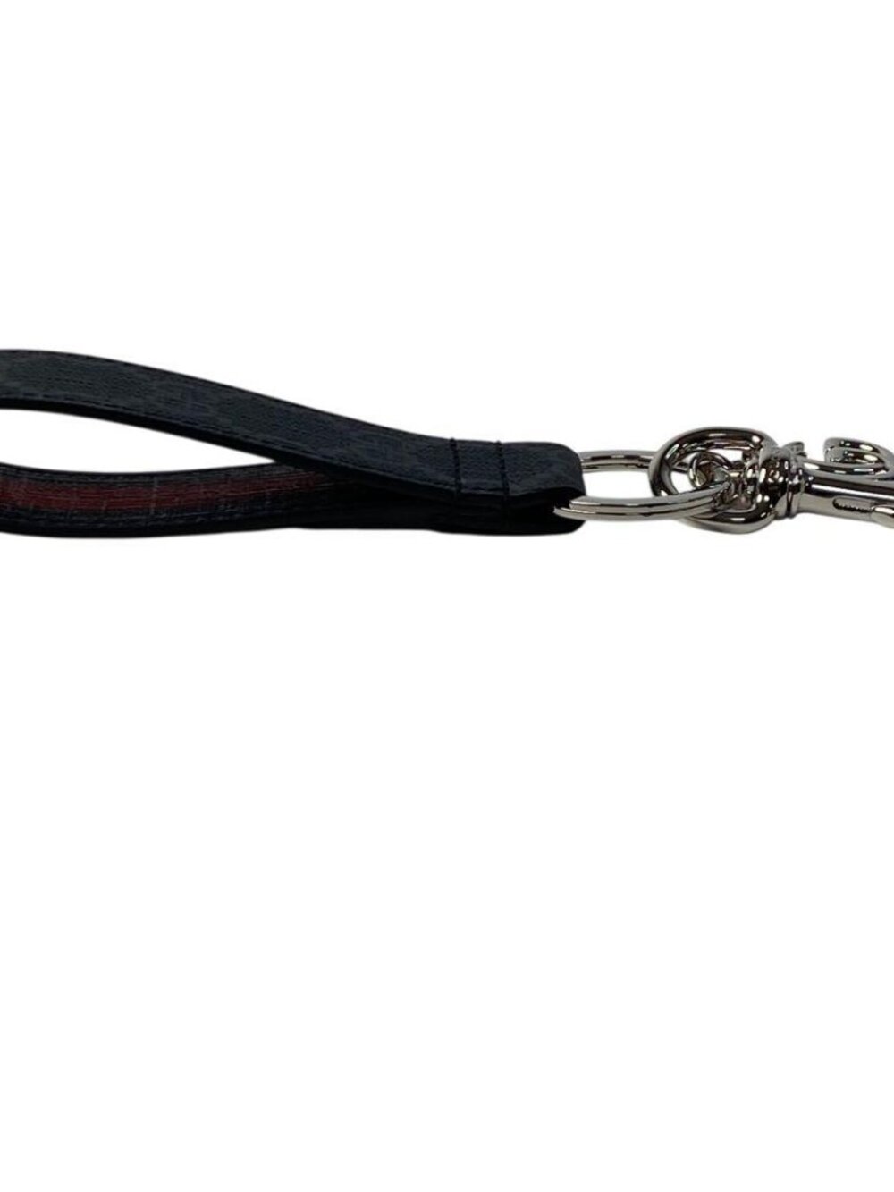 Gucci GG Supreme Marmont Key Ring Charm - Picture 5 of 9